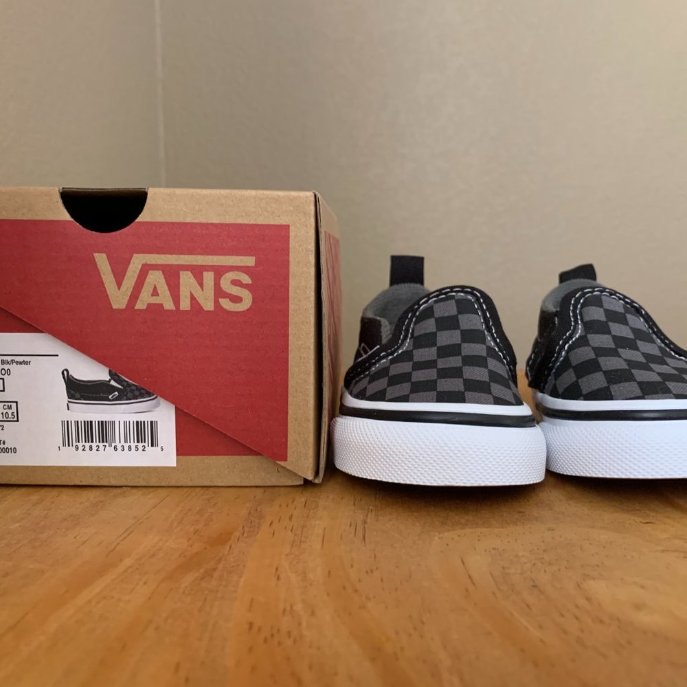 Baby Vans Slip-On Sneakers Size 4.0 - Picture 4 of 5